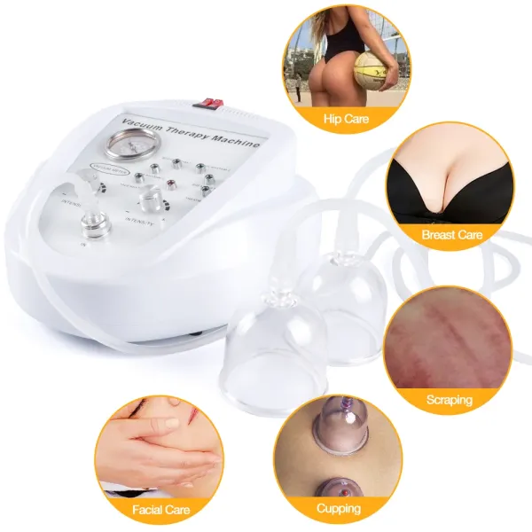 Cups Breast Shape growing sucking nipple Vacuum Therapy Breast Enhancement Beauty Machine