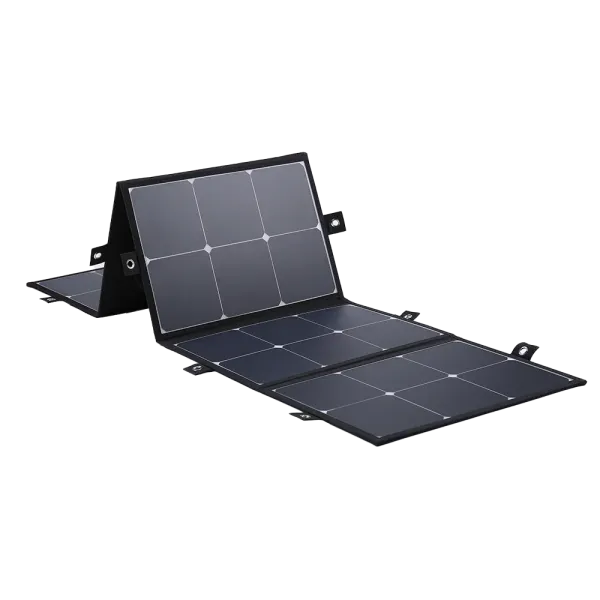 Wholesale Portable 100W 20V Foldable Solar Panel for Camping Power Station Battery Mobile Phone Charger Power Bank