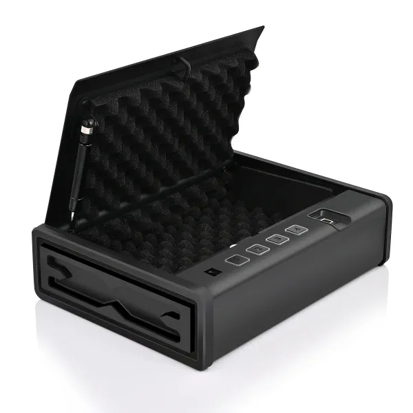 Gun Safe Box Hidden Portable Hand Gun Safe Fingerprint Biometric Gun Safe