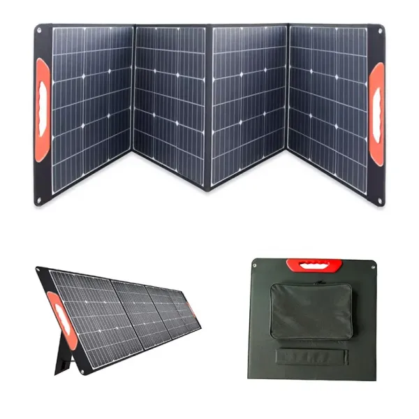 200W Foldable Solar Panel for Portable Power Station