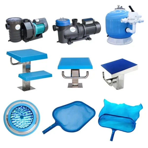 High quality full set swimming pool equipment accessories