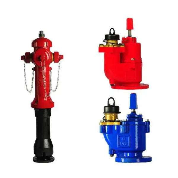 Dry barrel fire protection outdoor pillar fire hydrant firefighting equipment