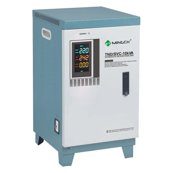 MINGCH CE Approval Single Phase Svc-7kva 10kva 15kva 20kva Ac 15KW 220V Automatic Voltage Regulator Stabilizer