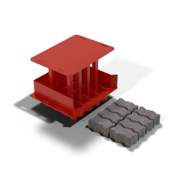 JJPG Interlocking Paving Brick MK2 Mould (55/65/80x100x200mm)