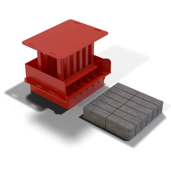 JJAA Stock Brick MK2 Mould (73x105x220mm)