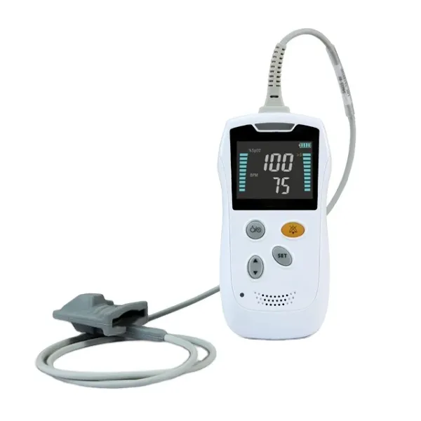 Portable good Price accurate Digital Rechargeable Spo2 Handheld Pulse Oximeter Fingertip Pulse Oximeter