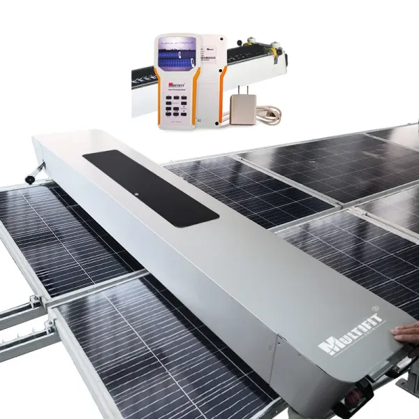 The Best Solution For Solar Power Station Cleaning Multifit Solar Panel Clean Robot Is Efficient, Flexible And Automatic Clean