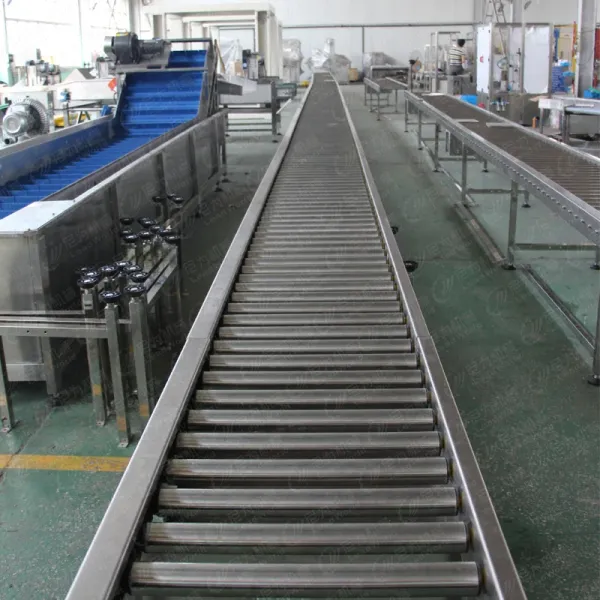 Heavy Duty Roller Conveyor Stainless Steel Roller Conveyor For Warehouse Logistics