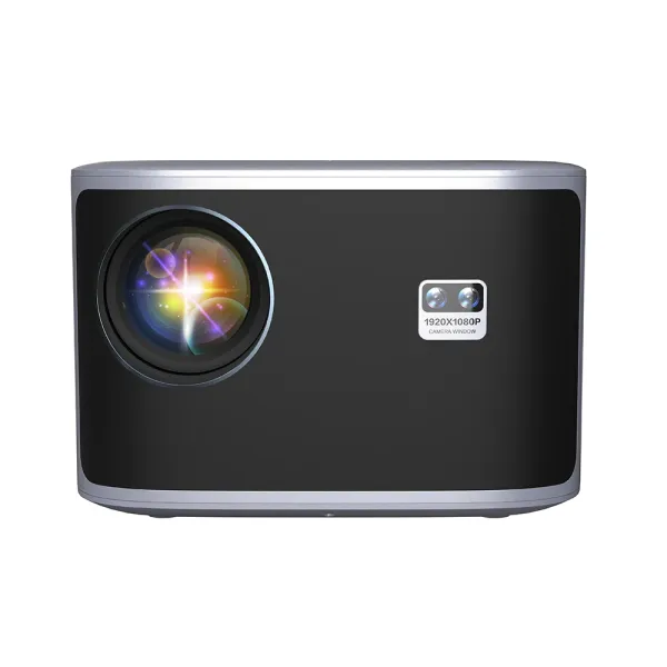 Modern Design AK40 3D Mini Movie Video Projector Lens, LCD Smart Touch Panel Projector Android 4K Beamer