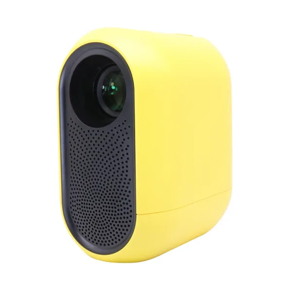 4K Home Cinema Projector Portable Android Mini Smart Projector Yellow Color  Business LED Outdoor Cheap LCD Proyector