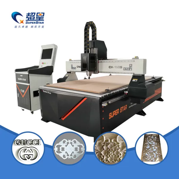 1325 1530 woodworking  cutting carving 3d wood 4 axis cnc router engraver machine