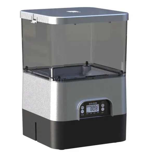 Excellent quality fish feeder automatic at pond top selling  automatic pet feeder food dispenser