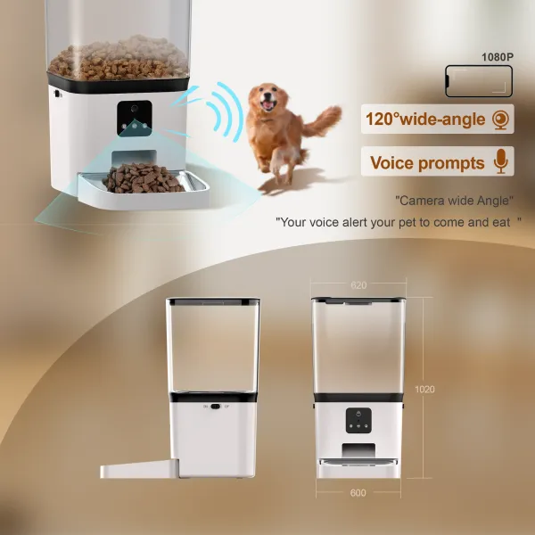 Factory Bowls Dog Feeder Support Pet Feeder for Single Or Multi-Pet Home Automatic Pet Feeder
