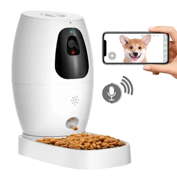 Top Sells Automatic Pet Feeder Auto Pet Food Dispenser with Food Bowl Designed for Cats and Dogs