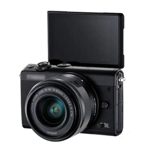 High quality original second-hand brand M100 with 15-45 lens HD professional micro-camera with charger battery.