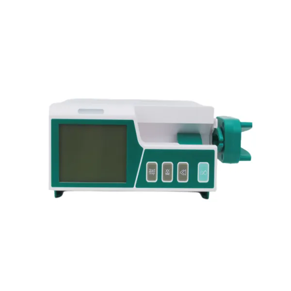 Hospital Equipment Injection Pump Single or Double Channel Medical Syringe Infusion Pump with Big Touch Screen