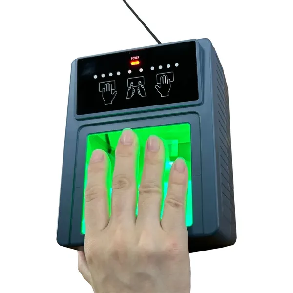 LEEKGOTECH Biometric USB 442 Tenprint Rolled Finger Fingerprint Scanner For National ID Voter Election Project