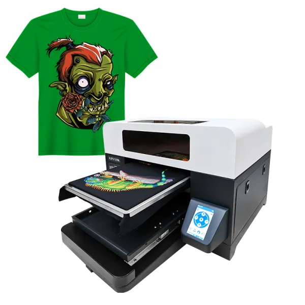 A3 DTG T-shirt Digital Printer Direct to Garment Polyester Textile DTG Printer Printing Shop Machines