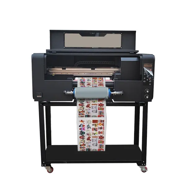 Multifunctional UV Printing Machine Inkjet Phone Case Printing Epson Print Head Roll to Roll