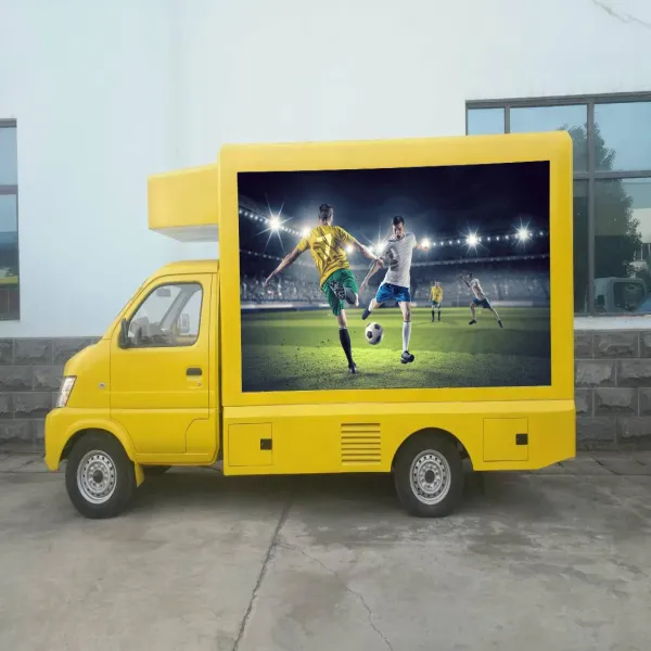 P4 P5 HD Truck Trailer Car Mobile Outdoor Advertising  Led Sign Display For Mobile Store