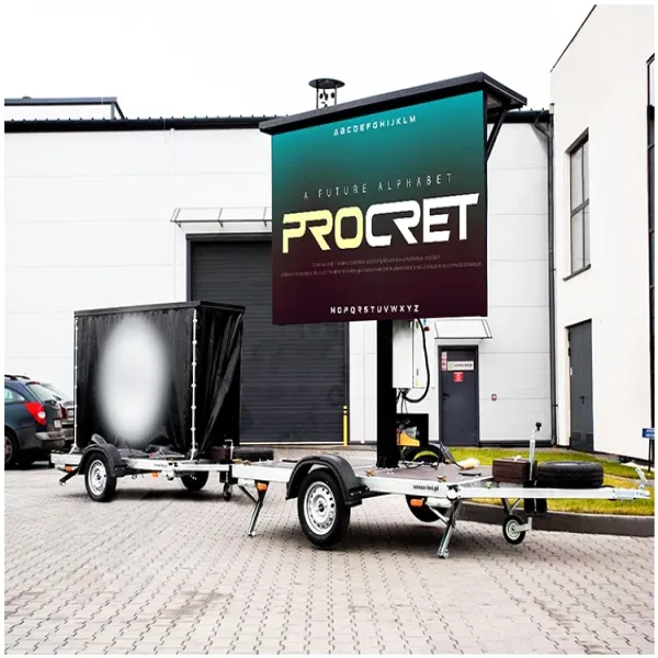 Screen led display screen advertising for truck