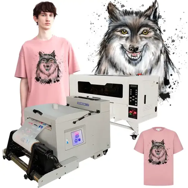 Baysoon DTF printer A3 30cm XP600 Print head DTF Transfer PET Film Vinyl Digital Printers for Clothing