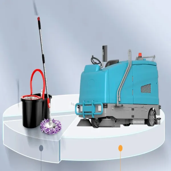 XS90 Industrial Floor Cleaning Equipment Sweeper  Scrubber Ride on Floor Cleaning Machine