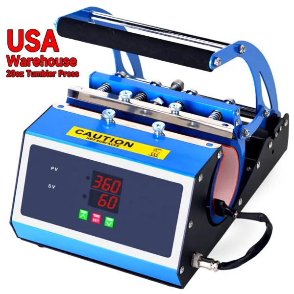 USA Warehouse Sublimation Mug Press Heat Press Machine Multifunctional General 20oz 30oz Tumbler Heat Press Machine