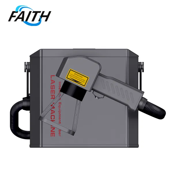 Faith new portable laser marking machine metal mini handheld fiber laser marking machine for plastic