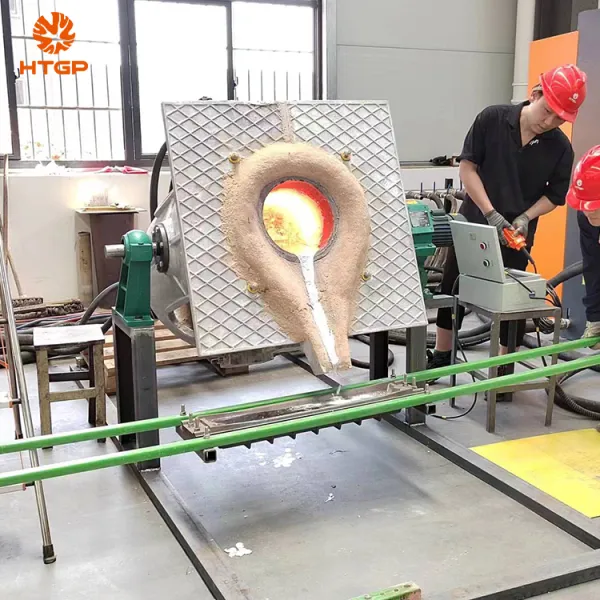 100kg, 250kg, 500kg, 750kg, 1T, 2T, 5T Steel Tilting Furnace Machine for Iron Electric Smelting, Metal Melting Induction Industrial Furnace.