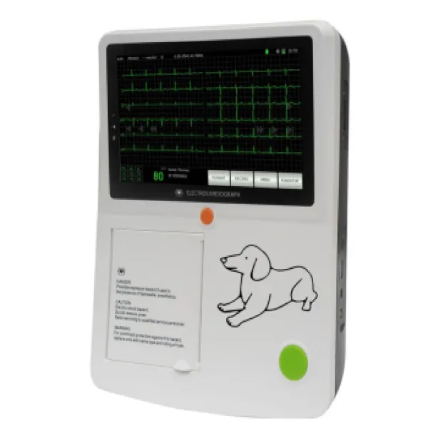 Veterinary Digital 3-Channel ECG Machine G-V701