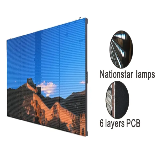 Indoor Outdoor  High Transparency LED Film Display Transparent Panels for Glass Store Window Advertising LED Screen