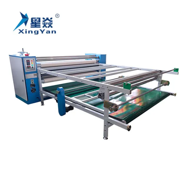 Industrial 270*1900 cm Mini Roll To Roll Sublimation Heat Press Machine For Fabric