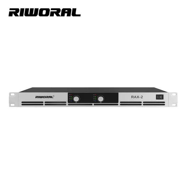 Riworal 2 channels 1600W power amplifier professional Class D