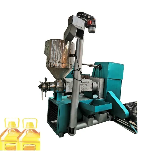 Stainless steel screw Sunflower Oil press machine palm coconut oil extraction machine with Filter