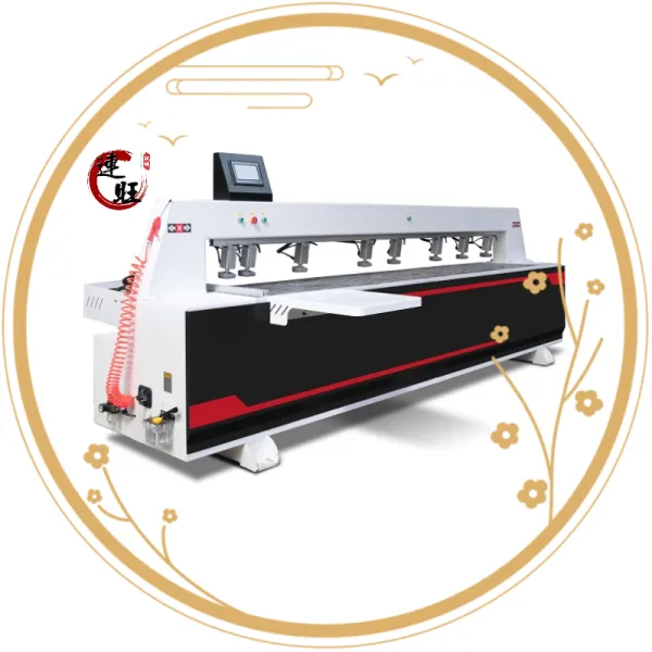 double spindle Cnc Automatic Wood Panel Mdf Furniture Cabinet Boring Horizontal Edge Side Hole Drilling Machine