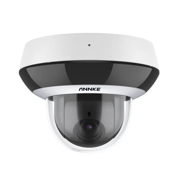 ANNKE 4MP 4X Optical Zoom PoE PTZ Camera IP66 Waterproof Outdoor Color Night Vision and Anti-Fog Security Camera