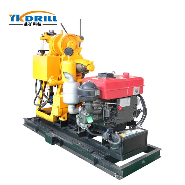 HZ-180 Geological Exploration Water Well Hydraulic Portable Drilling Rig Equipment Low Price Containing Mud Pump Drilling Tools