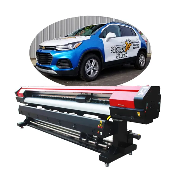 Dx7 High Speed 4 Color  3.2M 24 inch Eco Solvent Printer For Digital Printing service