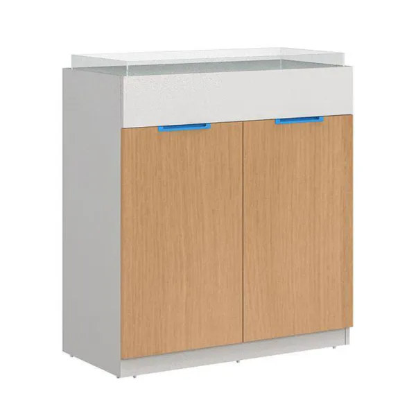 customized design wooden cabinets  locker drawer  pharmacy nursing room bedside cabinet hospital