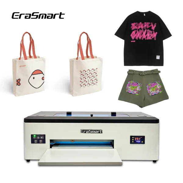 Erasmart Digital A3 Inkjet T-Shirt Printing Machine Heat Transfer Pet Film Dtf Printer
