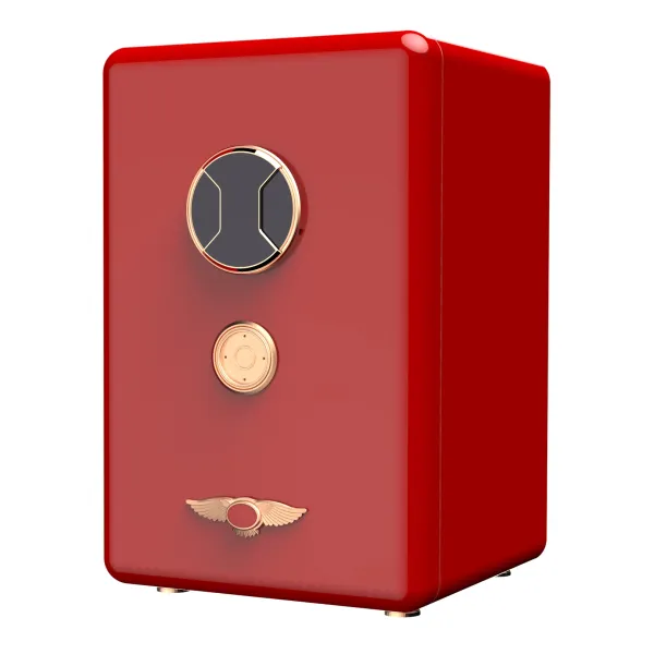 Large Leather Colorful Safe Cabinet jewelry safe box luxury smart safe