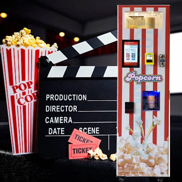fully automatic hot air popcorn electric maker making machine