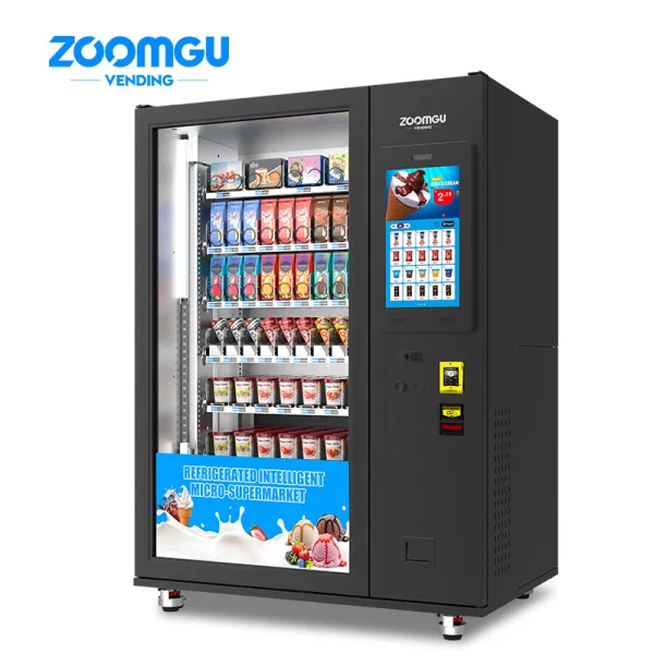 Modern Commercial  Ice Cream Vending Machine