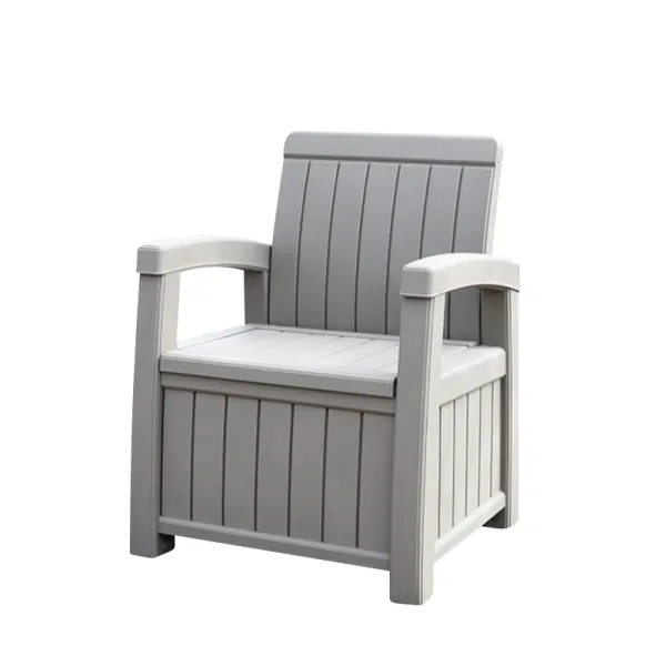 Detachable Garden Sets Chairs Outside Storage Seat