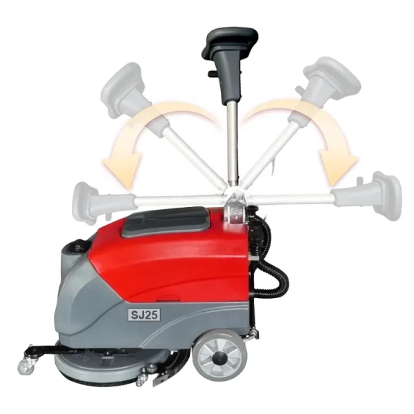 Factory price hand floor scrubber cleaning machines floor scrubber drier folding floor scrubber