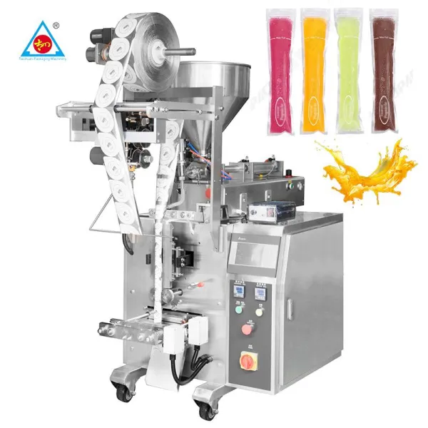 Automatic Fruit Juice Ice Lolly Jelly Stick Filling Packing Machine