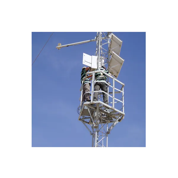 Professional Transmission Telecommunication Guyed Wire Tower