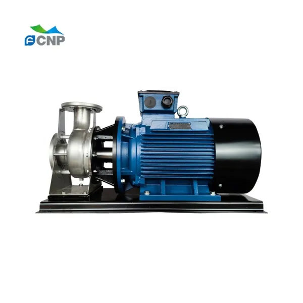 3-18.5KW 380v/220V 4~25HP CNP Brand Pump Booster 50HZ Horizontal Stainless Steel Centrifugal Water Pump