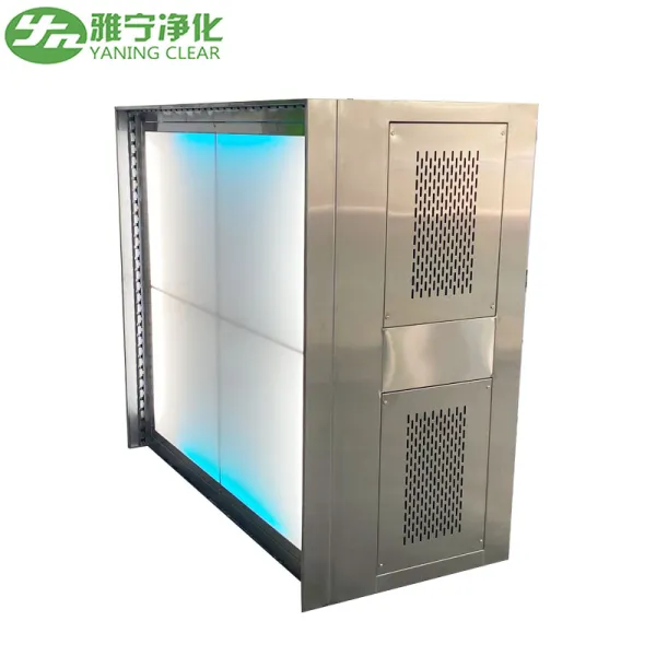 GMP Clean Room Standard Positive Pressure Full Stainless Steel 304 Ceiling Laminar Airflow Unit